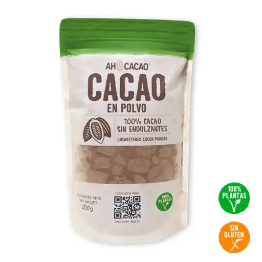 [7503021333100] ​Cacao powder, bag 200g