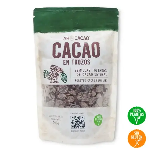 [7503028329090] Cacao en trozos (nibs), bolsa 200g